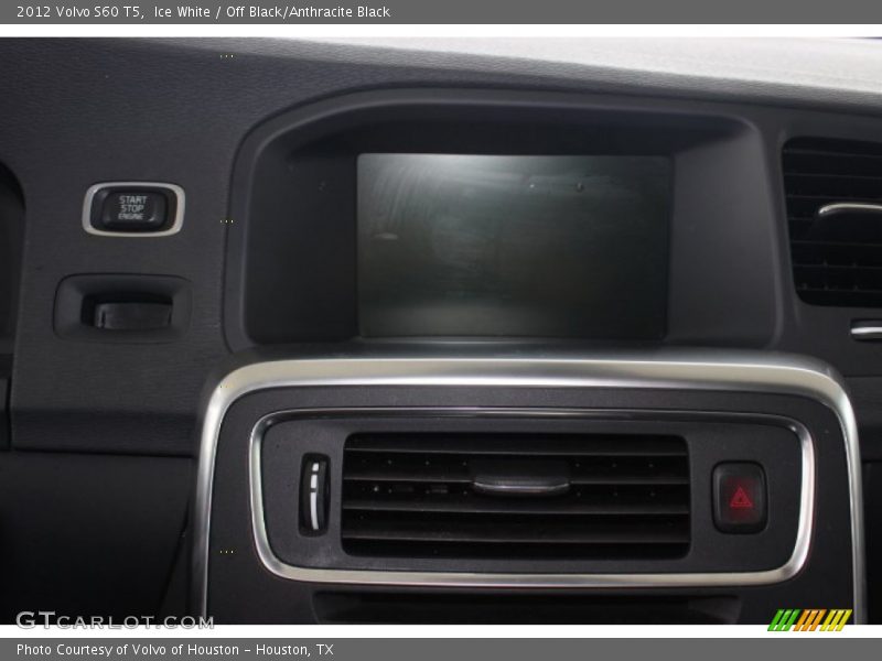 Ice White / Off Black/Anthracite Black 2012 Volvo S60 T5