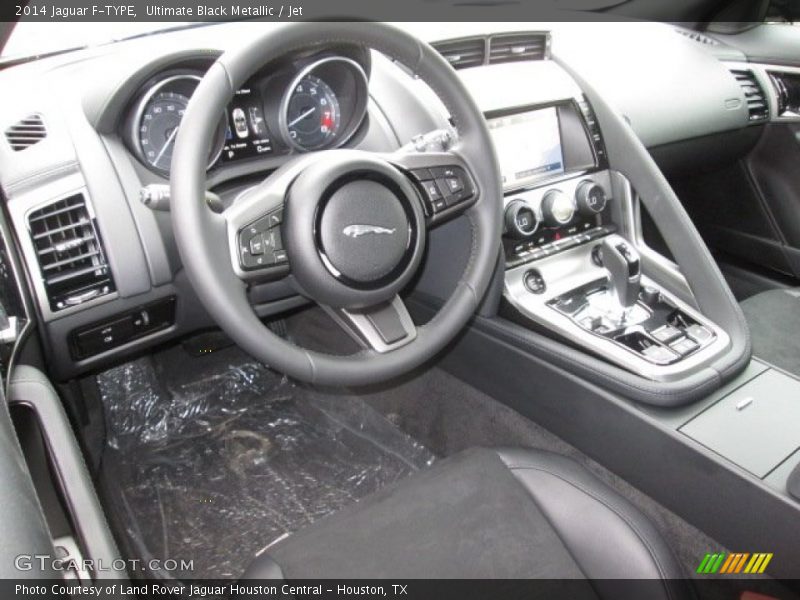 Dashboard of 2014 F-TYPE 