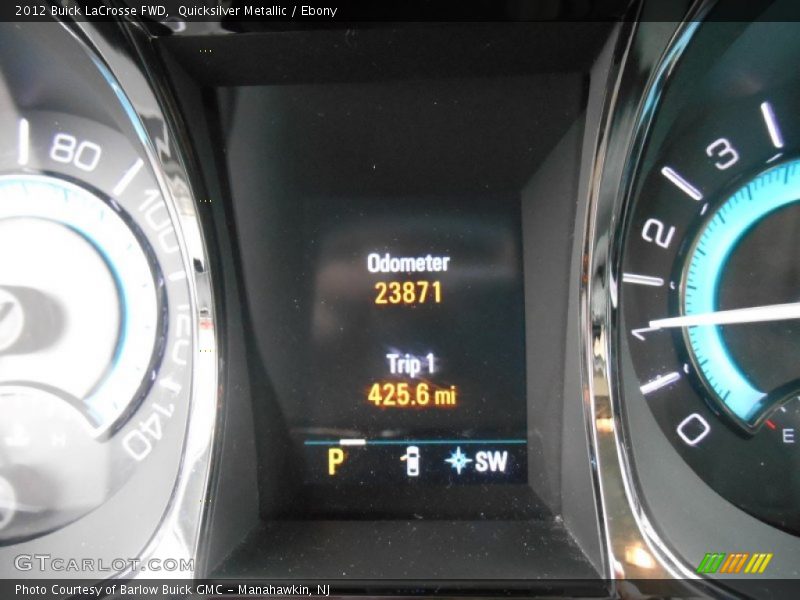 Quicksilver Metallic / Ebony 2012 Buick LaCrosse FWD