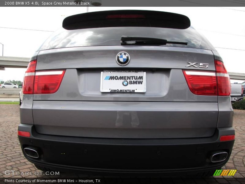 Space Grey Metallic / Black 2008 BMW X5 4.8i