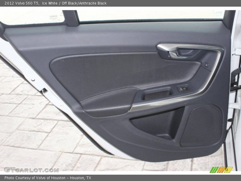Ice White / Off Black/Anthracite Black 2012 Volvo S60 T5