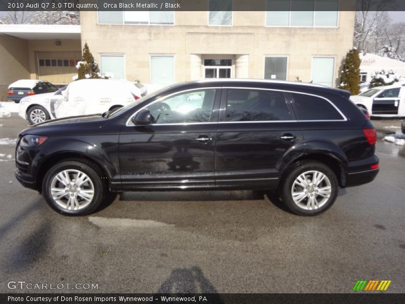  2010 Q7 3.0 TDI quattro Orca Black Metallic