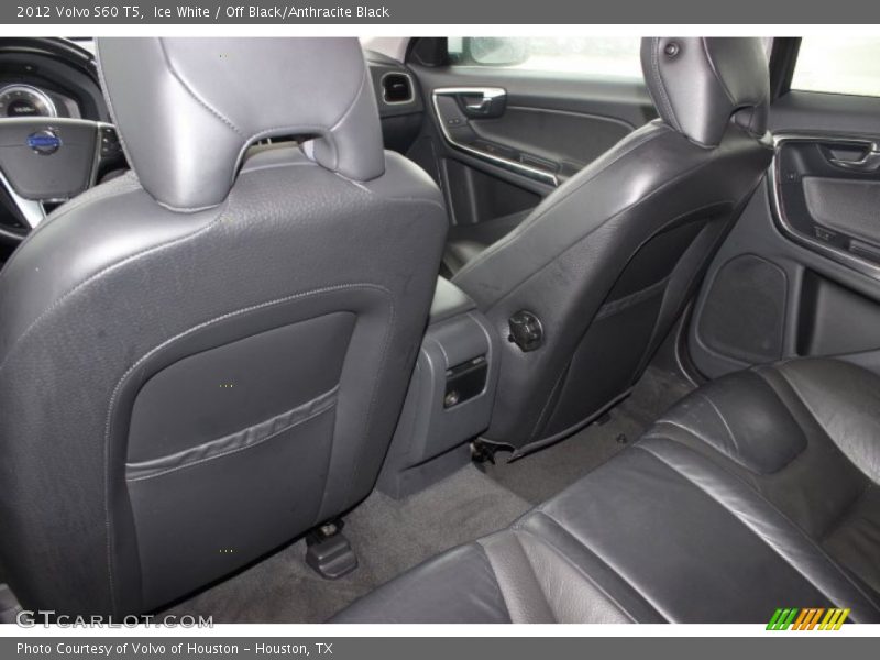 Ice White / Off Black/Anthracite Black 2012 Volvo S60 T5