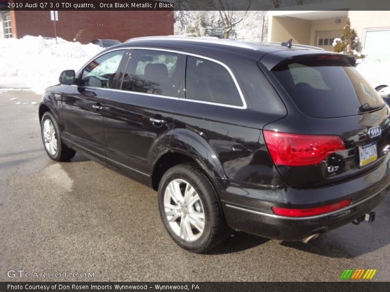 Orca Black Metallic / Black 2010 Audi Q7 3.0 TDI quattro