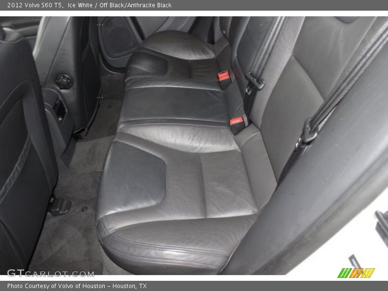Ice White / Off Black/Anthracite Black 2012 Volvo S60 T5