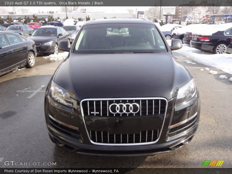 Orca Black Metallic / Black 2010 Audi Q7 3.0 TDI quattro