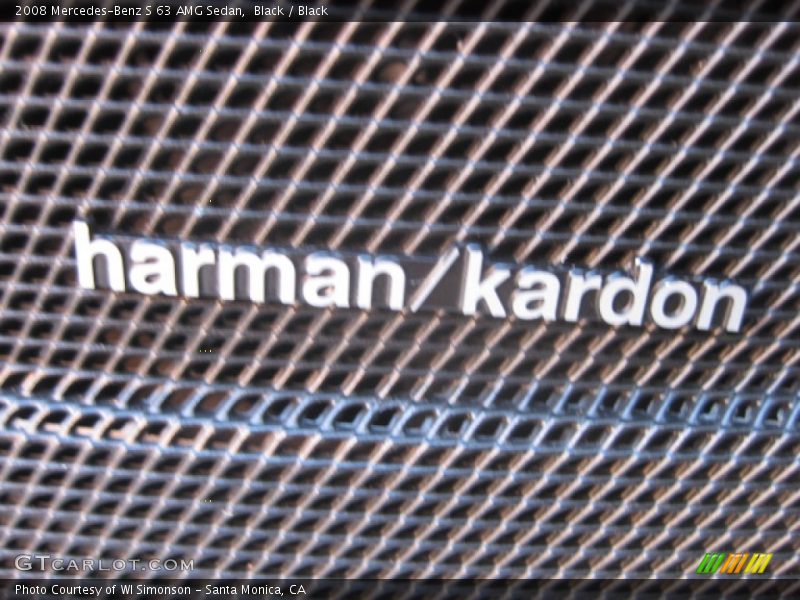 Black / Black 2008 Mercedes-Benz S 63 AMG Sedan