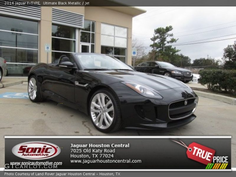 Ultimate Black Metallic / Jet 2014 Jaguar F-TYPE