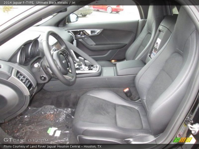 Ultimate Black Metallic / Jet 2014 Jaguar F-TYPE