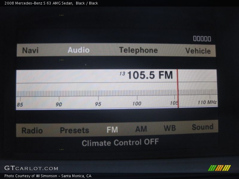Black / Black 2008 Mercedes-Benz S 63 AMG Sedan