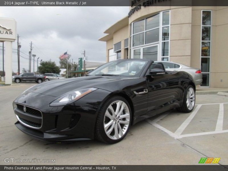 Ultimate Black Metallic / Jet 2014 Jaguar F-TYPE