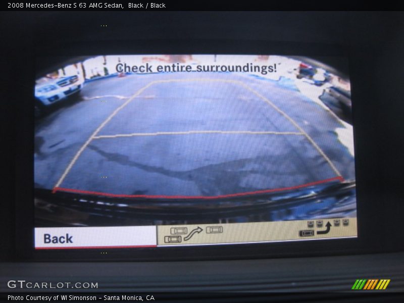Black / Black 2008 Mercedes-Benz S 63 AMG Sedan