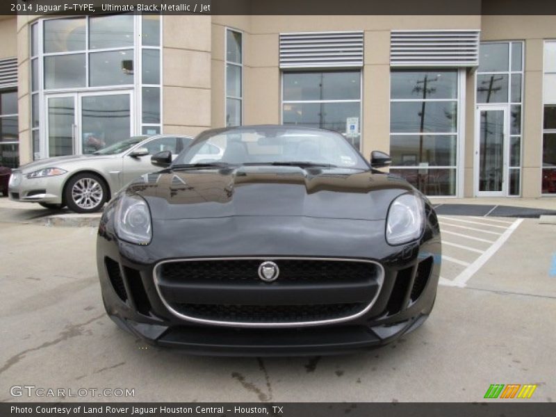 Ultimate Black Metallic / Jet 2014 Jaguar F-TYPE