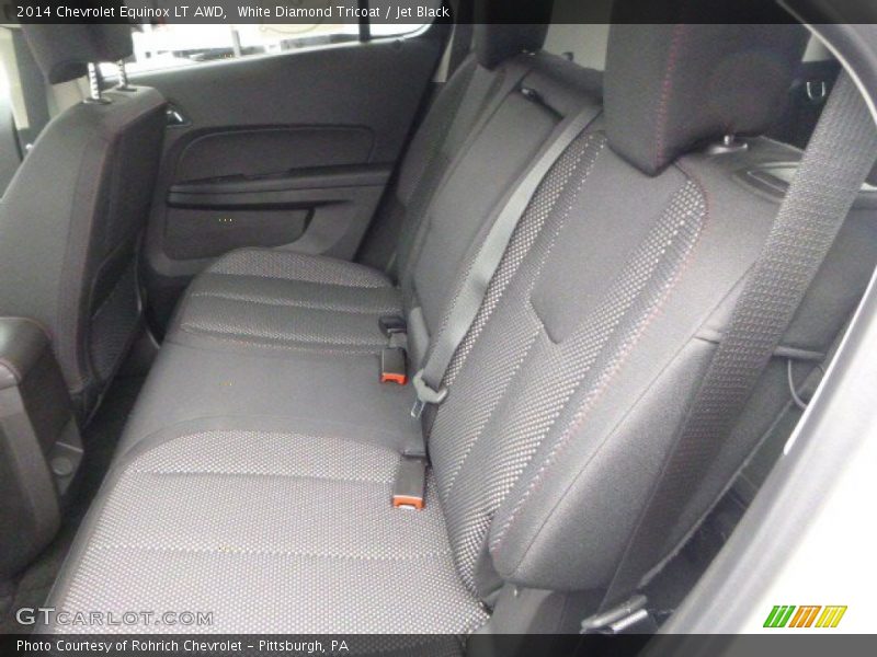 White Diamond Tricoat / Jet Black 2014 Chevrolet Equinox LT AWD