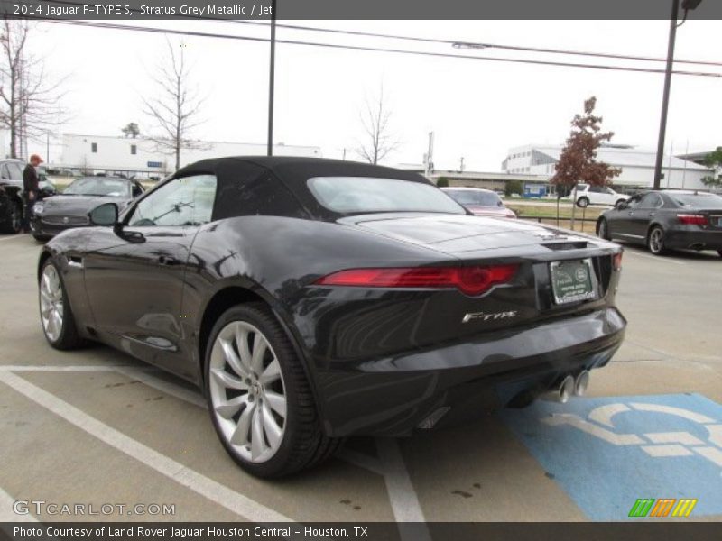 Stratus Grey Metallic / Jet 2014 Jaguar F-TYPE S
