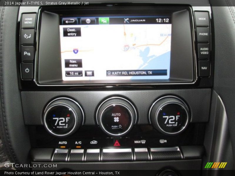 Controls of 2014 F-TYPE S