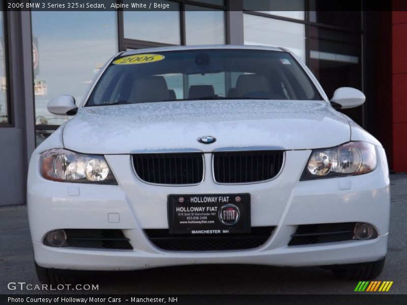 Alpine White / Beige 2006 BMW 3 Series 325xi Sedan
