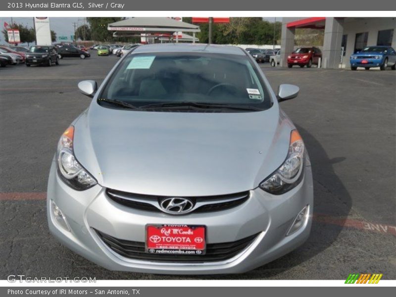 Silver / Gray 2013 Hyundai Elantra GLS