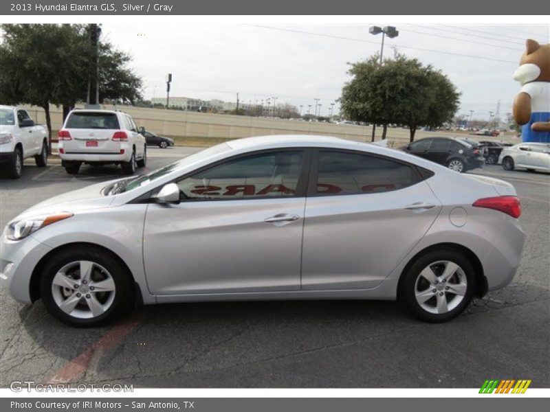 Silver / Gray 2013 Hyundai Elantra GLS