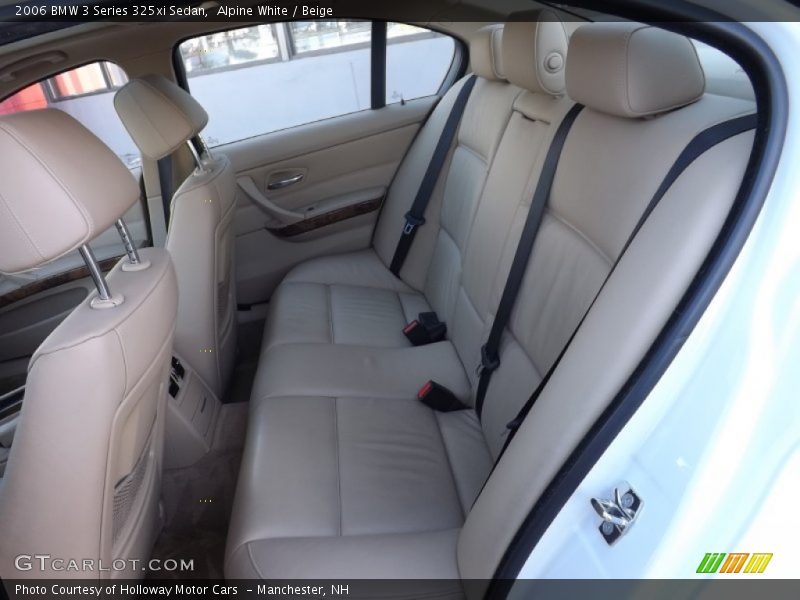 Alpine White / Beige 2006 BMW 3 Series 325xi Sedan