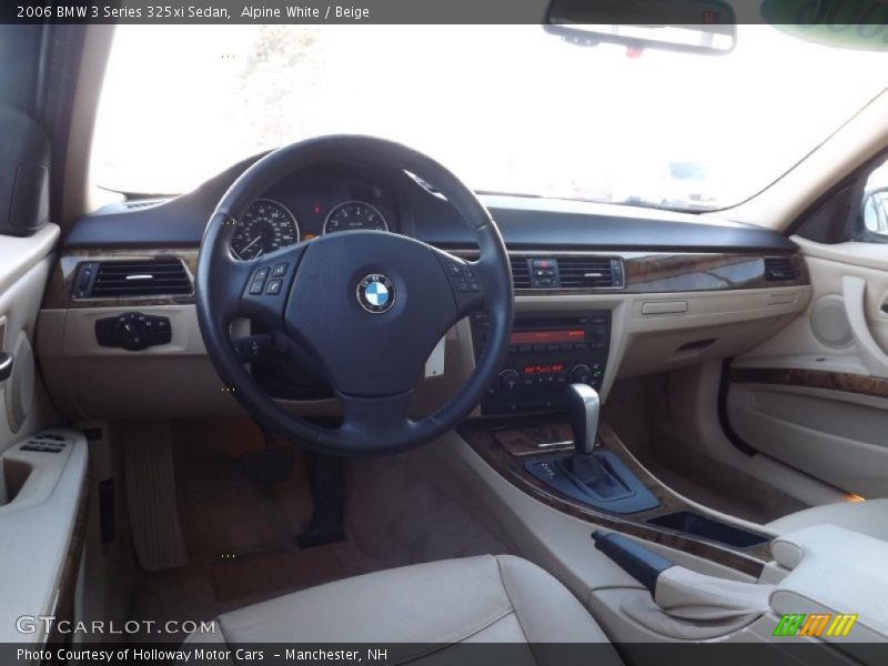 Alpine White / Beige 2006 BMW 3 Series 325xi Sedan