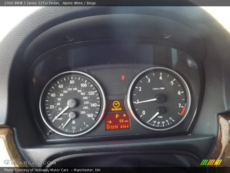 Alpine White / Beige 2006 BMW 3 Series 325xi Sedan