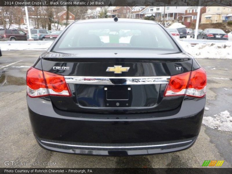 Black Granite Metallic / Jet Black 2014 Chevrolet Cruze LT