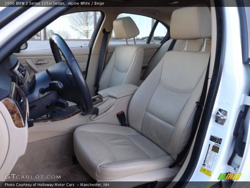 Alpine White / Beige 2006 BMW 3 Series 325xi Sedan
