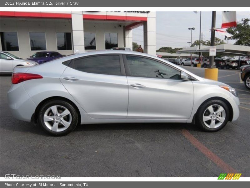 Silver / Gray 2013 Hyundai Elantra GLS