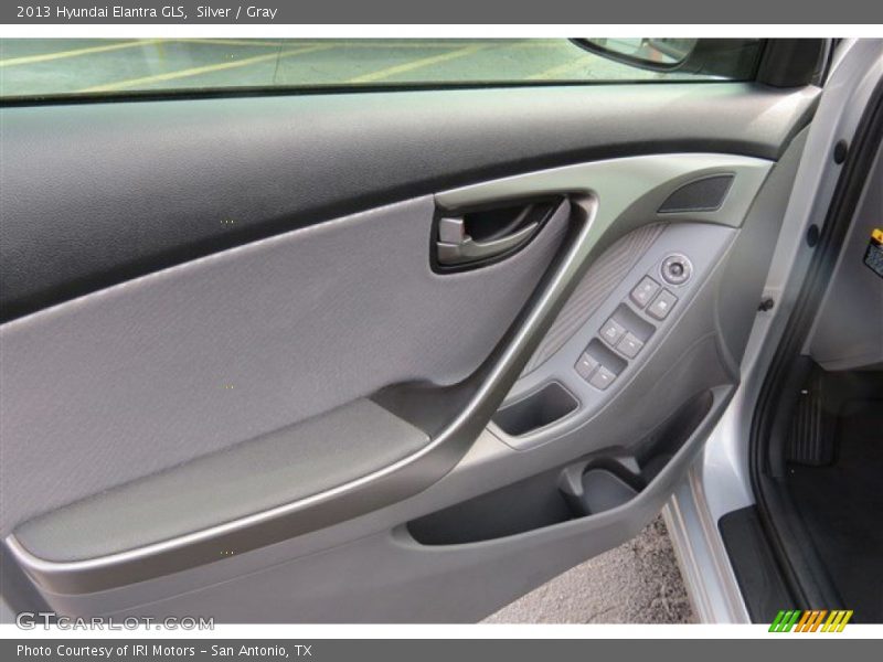 Silver / Gray 2013 Hyundai Elantra GLS