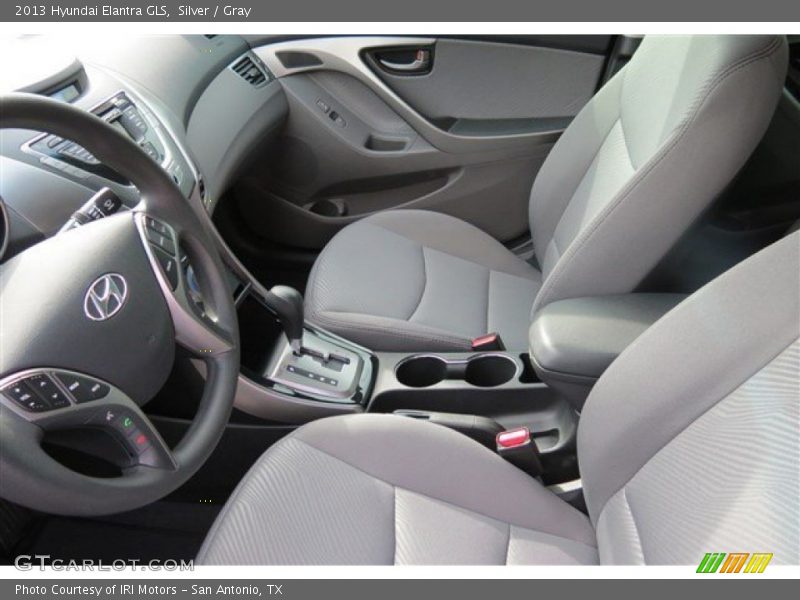 Silver / Gray 2013 Hyundai Elantra GLS