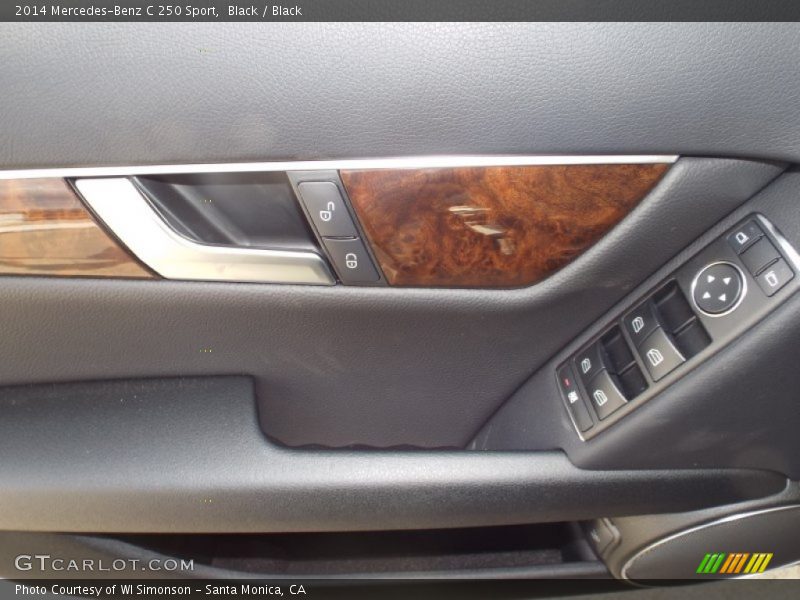 Black / Black 2014 Mercedes-Benz C 250 Sport