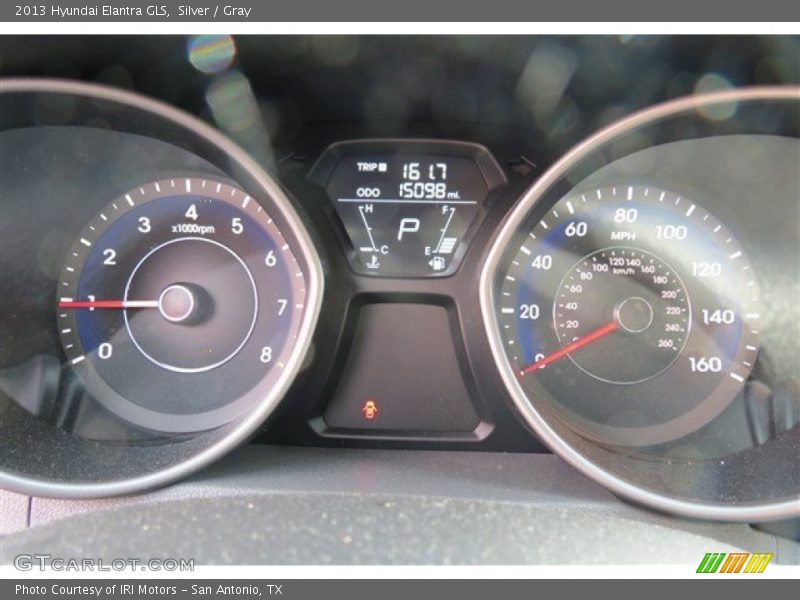 Silver / Gray 2013 Hyundai Elantra GLS