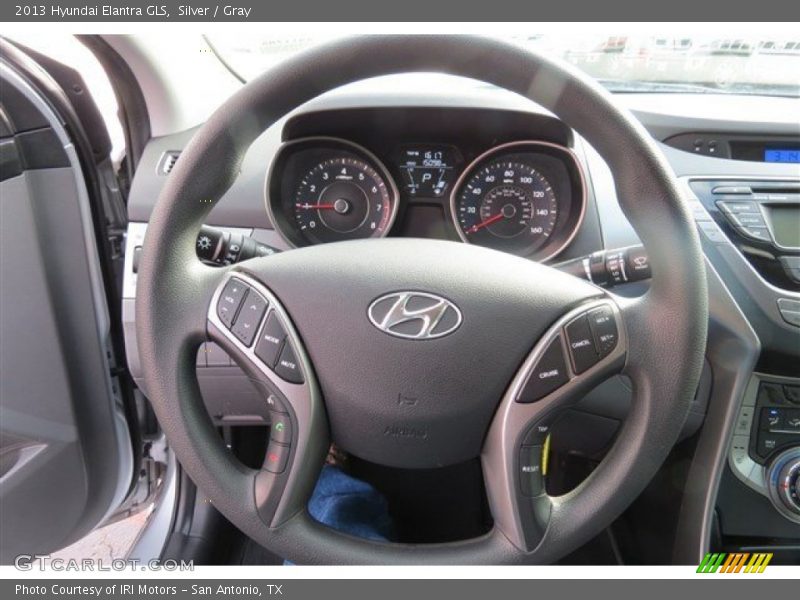 Silver / Gray 2013 Hyundai Elantra GLS