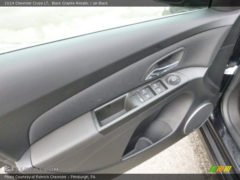 Black Granite Metallic / Jet Black 2014 Chevrolet Cruze LT