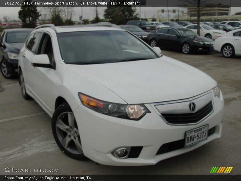 Bellanova White Pearl / Parchment 2012 Acura TSX Technology Sport Wagon