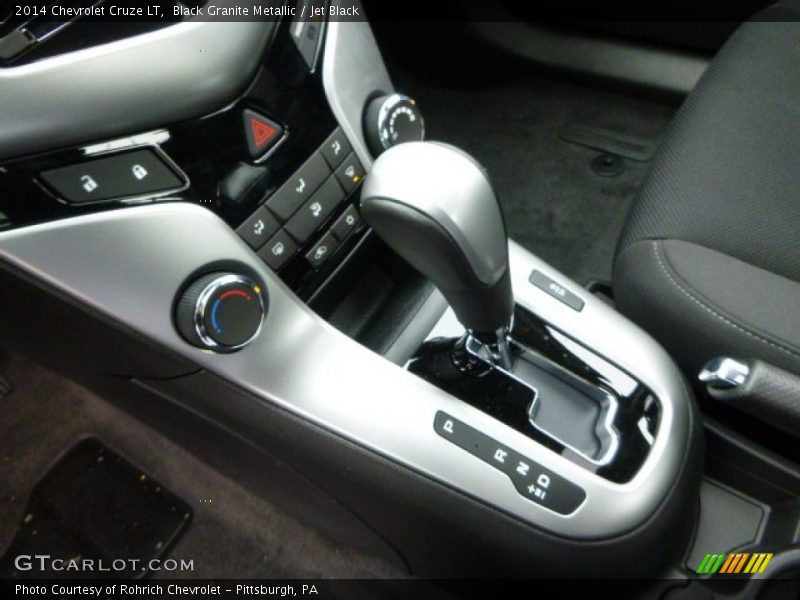 Black Granite Metallic / Jet Black 2014 Chevrolet Cruze LT