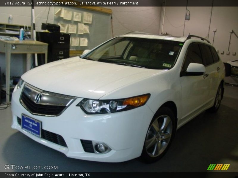 Bellanova White Pearl / Parchment 2012 Acura TSX Technology Sport Wagon