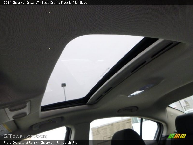 Black Granite Metallic / Jet Black 2014 Chevrolet Cruze LT