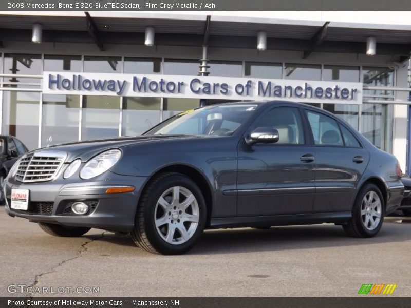 Flint Grey Metallic / Ash 2008 Mercedes-Benz E 320 BlueTEC Sedan