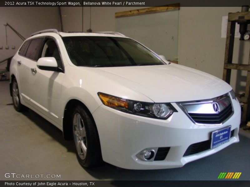 Bellanova White Pearl / Parchment 2012 Acura TSX Technology Sport Wagon