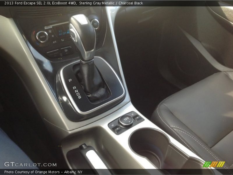 Sterling Gray Metallic / Charcoal Black 2013 Ford Escape SEL 2.0L EcoBoost 4WD