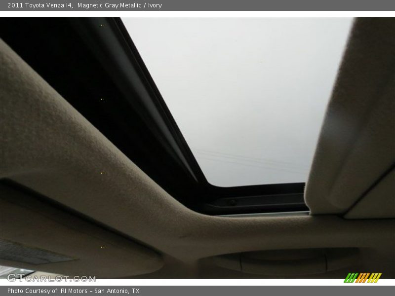 Magnetic Gray Metallic / Ivory 2011 Toyota Venza I4