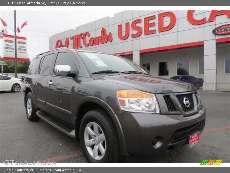 Smoke Gray / Almond 2011 Nissan Armada SV