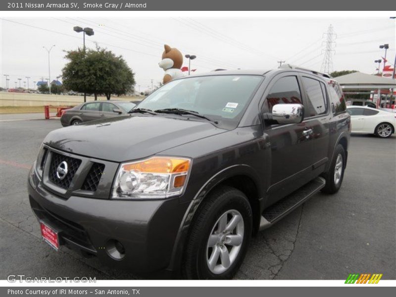 Smoke Gray / Almond 2011 Nissan Armada SV