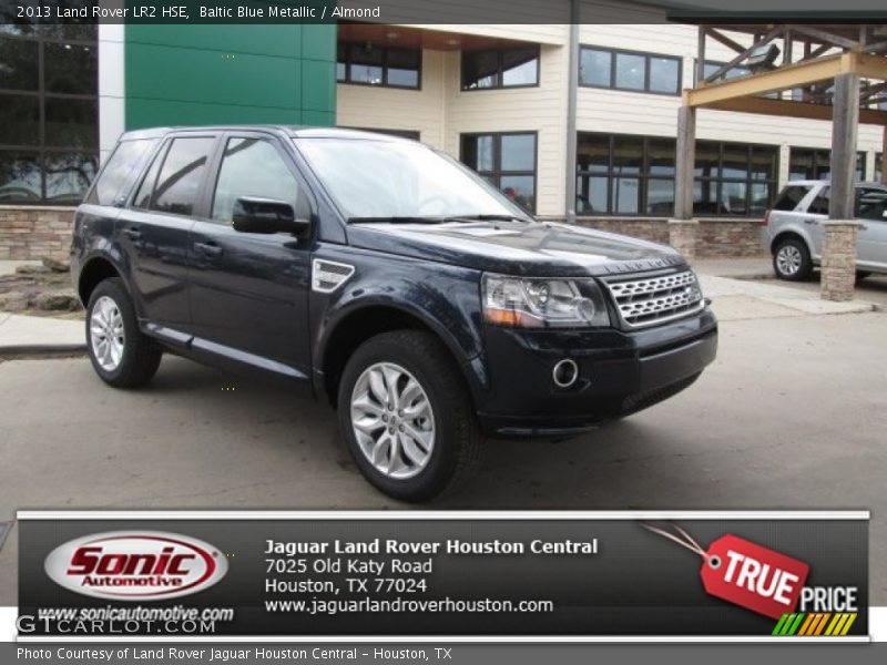 Baltic Blue Metallic / Almond 2013 Land Rover LR2 HSE