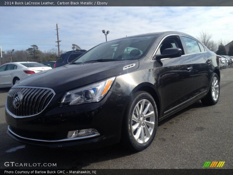 Carbon Black Metallic / Ebony 2014 Buick LaCrosse Leather