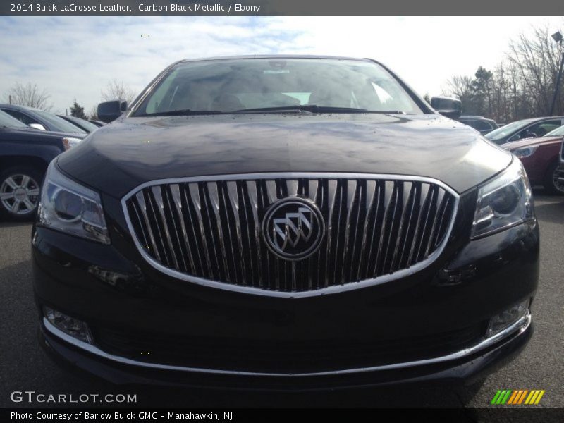 Carbon Black Metallic / Ebony 2014 Buick LaCrosse Leather