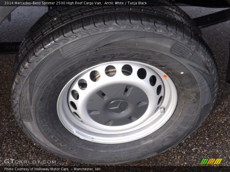 Arctic White / Tunja Black 2014 Mercedes-Benz Sprinter 2500 High Roof Cargo Van