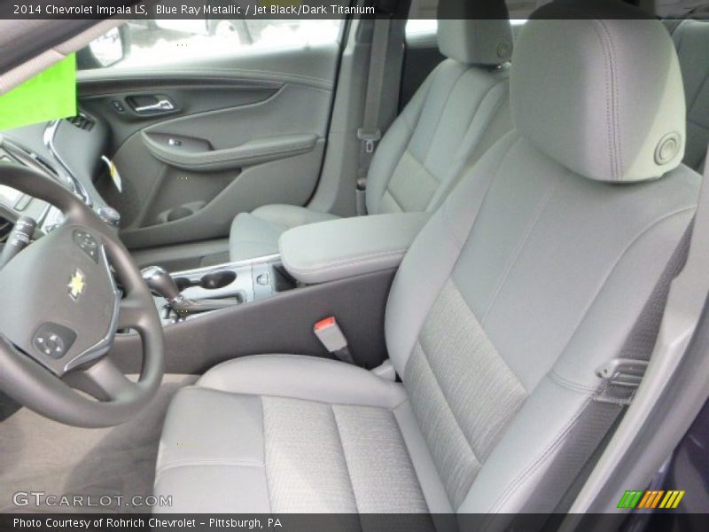 Blue Ray Metallic / Jet Black/Dark Titanium 2014 Chevrolet Impala LS